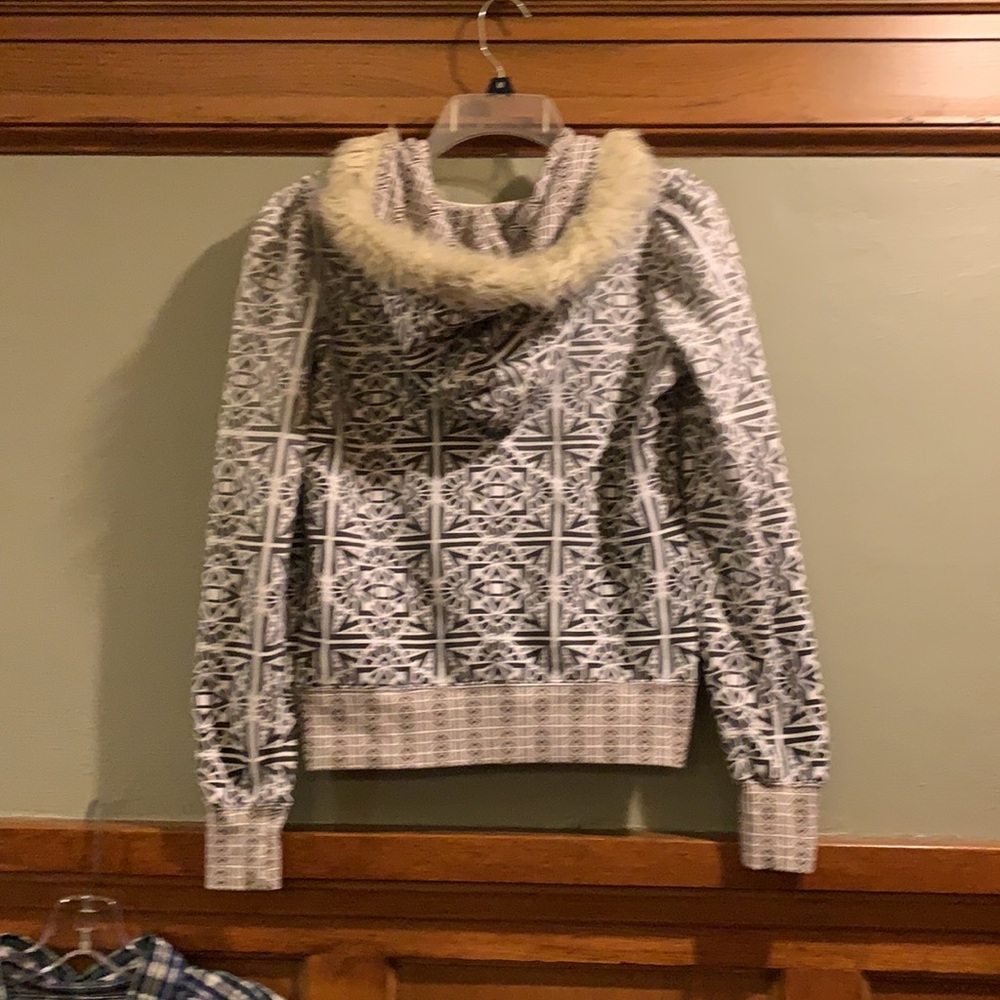 Billabong Faux Fur Hoodie - Picture 2 of 5